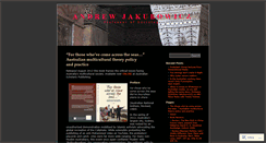 Desktop Screenshot of andrewjakubowicz.com